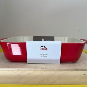 Red Staub Casserole Dish